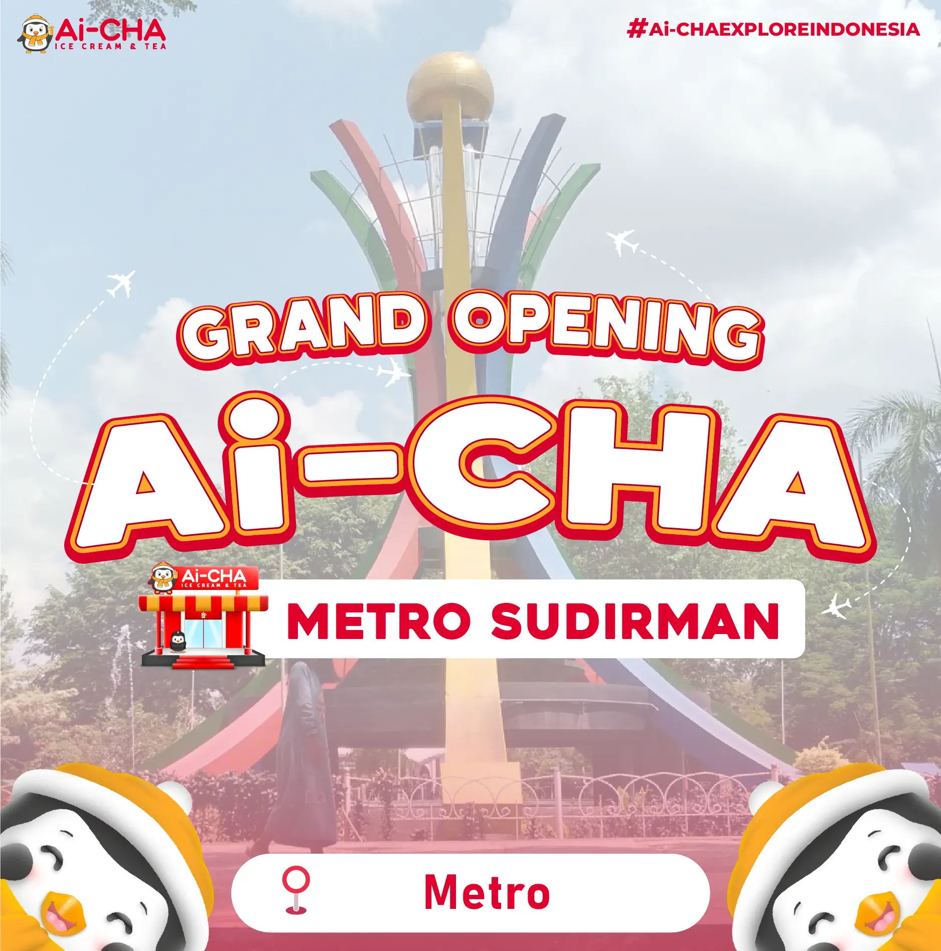 Grand Opening Outlet Ai-CHA Metro Sudirman