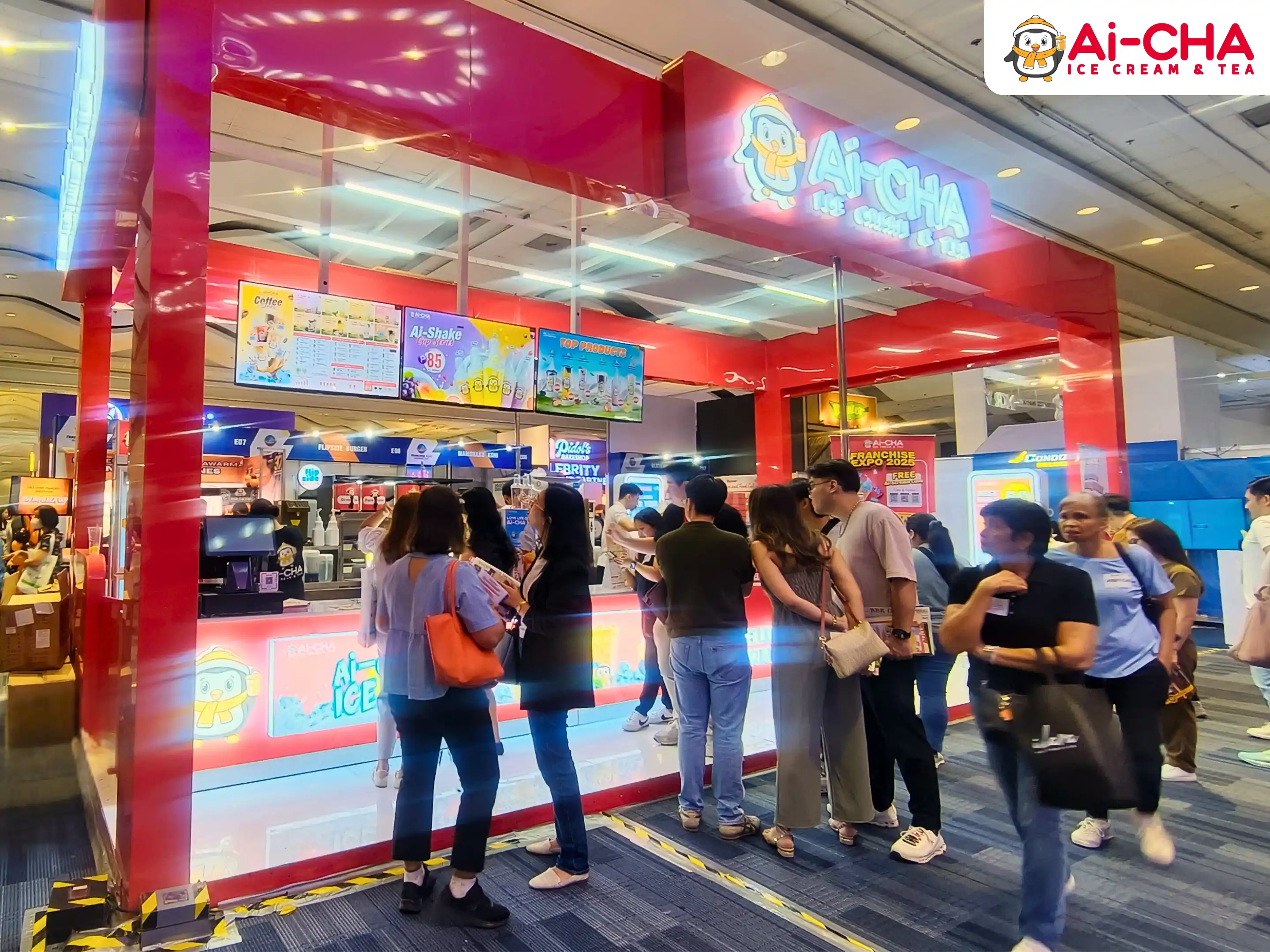 Ai-CHA Shines at International Franchise Expo - Franchise Asia Philippines 2025