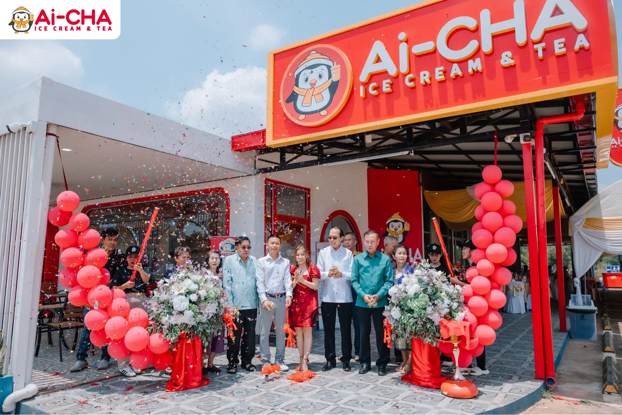 Discover the Grand Opening of Ai-CHA Nongbok, the Fourth Ai-CHA Store in Laos!
