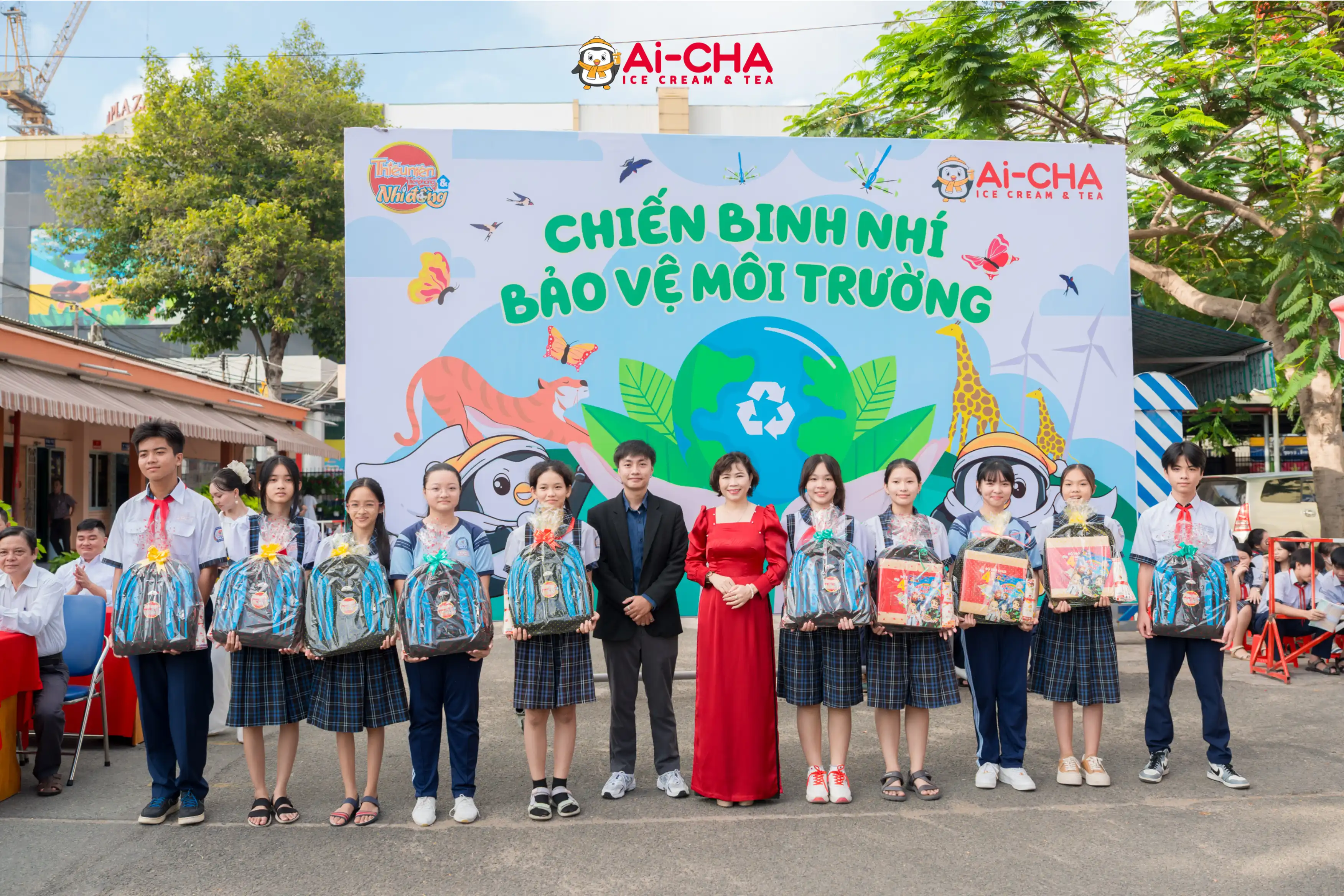 Ai-CHA Vietnam Brings Joy and Eco-Friendly Spirit to Lê Quý Đôn Middle School